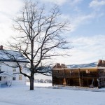 Berg&Wien Massivtre: Restaurering av stabbur, Schee gård, Hov i Land, Oppland. Foto: Bjørn H Stuedal